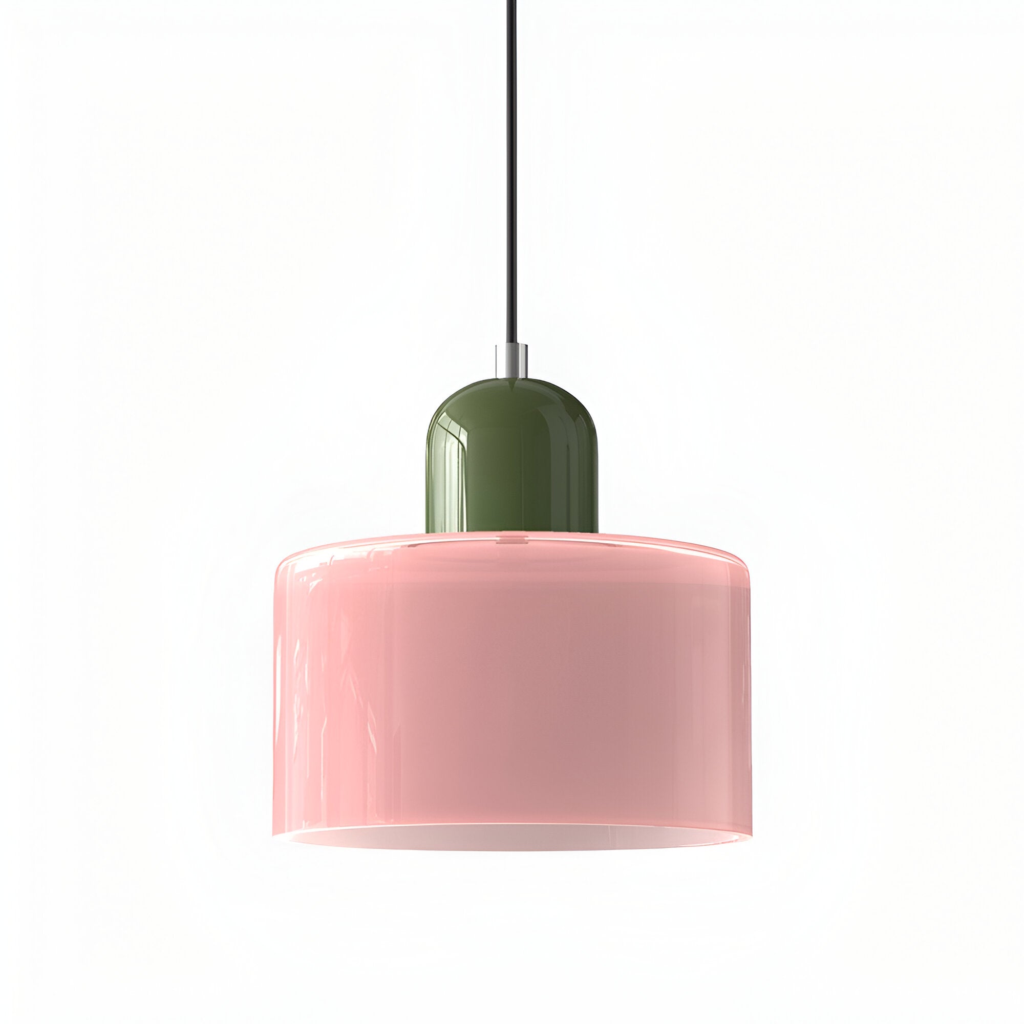 Lampa wisząca ze szkła – Elegancka lampa do salonu, idealna nad stół, minimalistyczny design, ciepłe oświetlenie 33