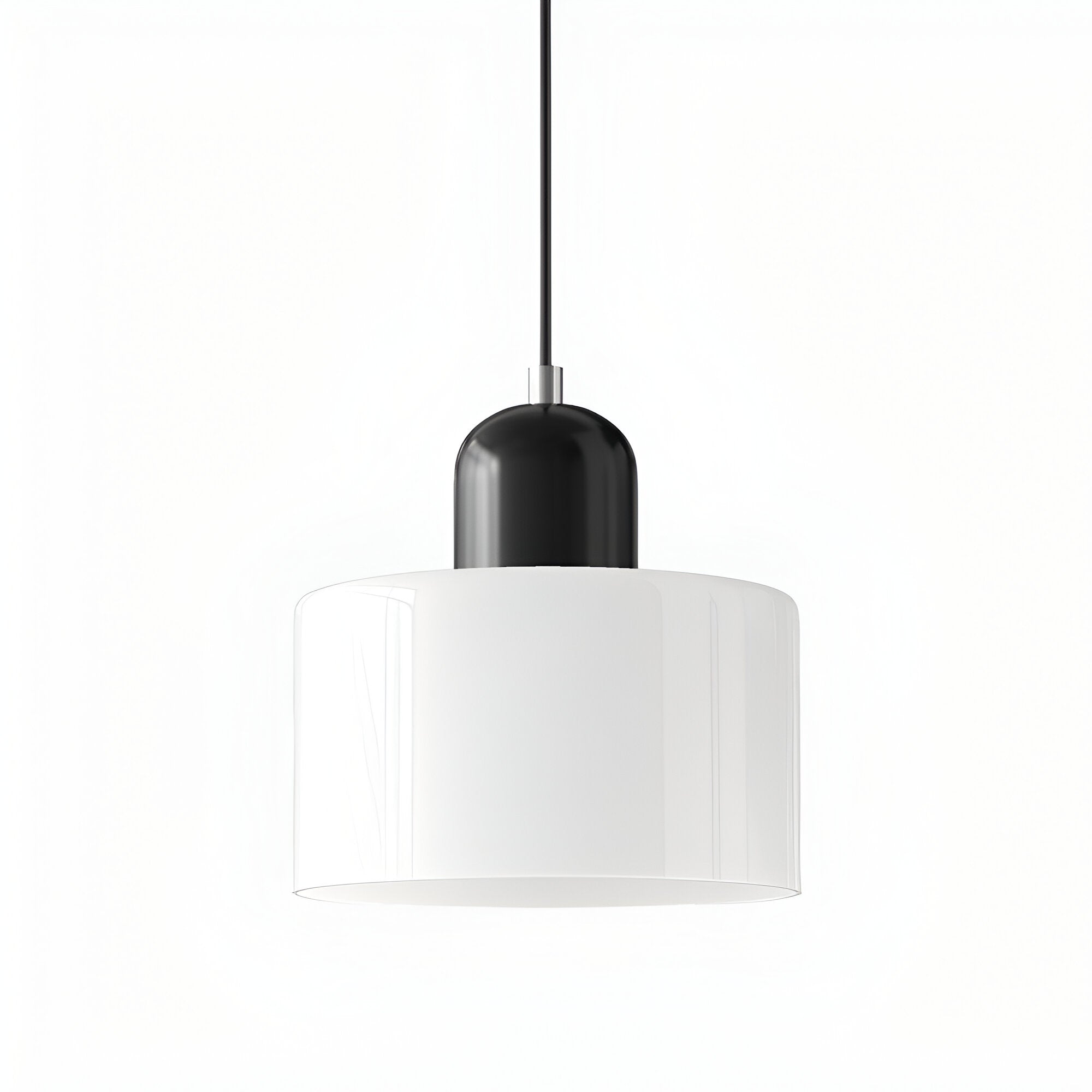 Lampa wisząca ze szkła – Elegancka lampa do salonu, idealna nad stół, minimalistyczny design, ciepłe oświetlenie 34