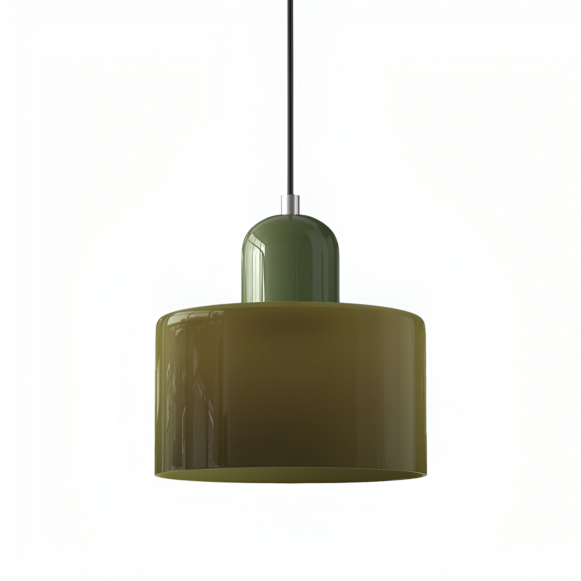 Lampa wisząca ze szkła – Elegancka lampa do salonu, idealna nad stół, minimalistyczny design, ciepłe oświetlenie 35