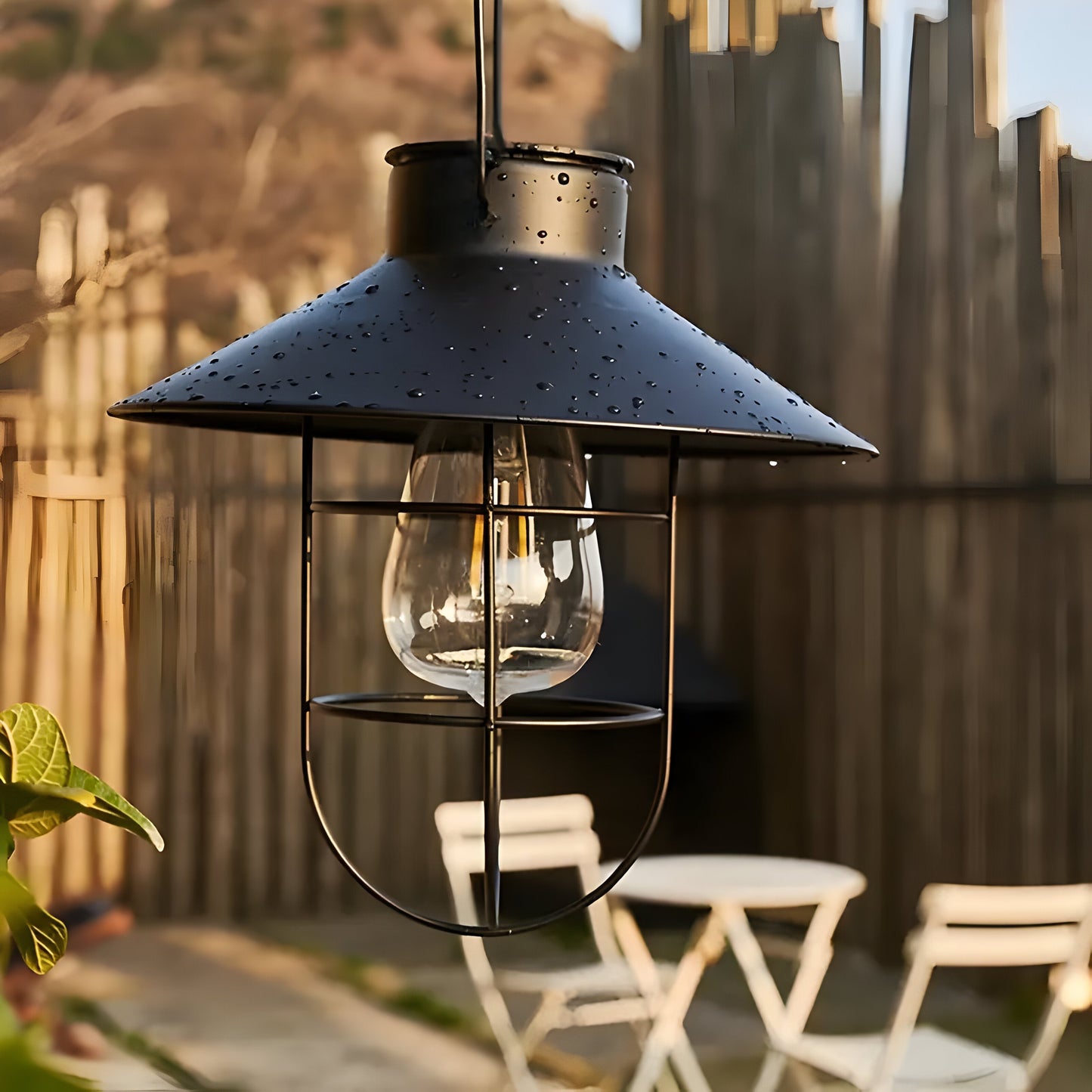 Lampy ogrodowe LED solarne 2 szt. – Wodoodporne, automatyczne oświetlenie zewnętrzne do ogrodu, balkonu i tarasu 3
