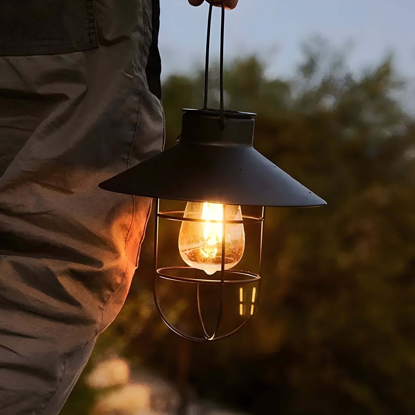 Lampy ogrodowe LED solarne 2 szt. – Wodoodporne, automatyczne oświetlenie zewnętrzne do ogrodu, balkonu i tarasu 4