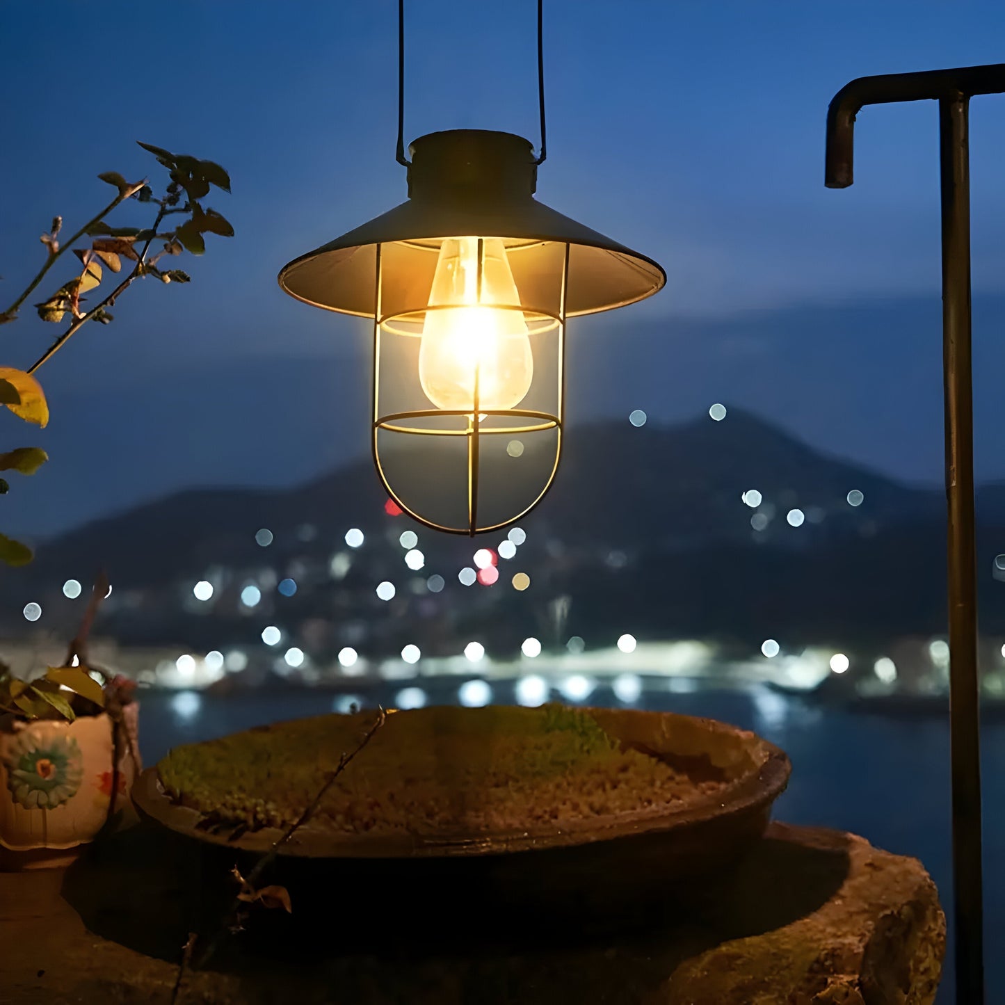 Lampy ogrodowe LED solarne 2 szt. – Wodoodporne, automatyczne oświetlenie zewnętrzne do ogrodu, balkonu i tarasu 5