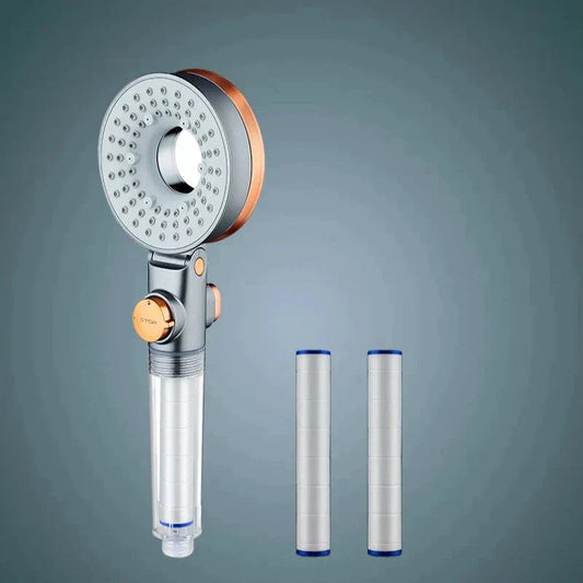 Luksusowa Głowica Prysznicowa z Podwójnym Systemem Oszczędzania Wody – Wysokiej Jakości Plastik ABS, 25 cm 0