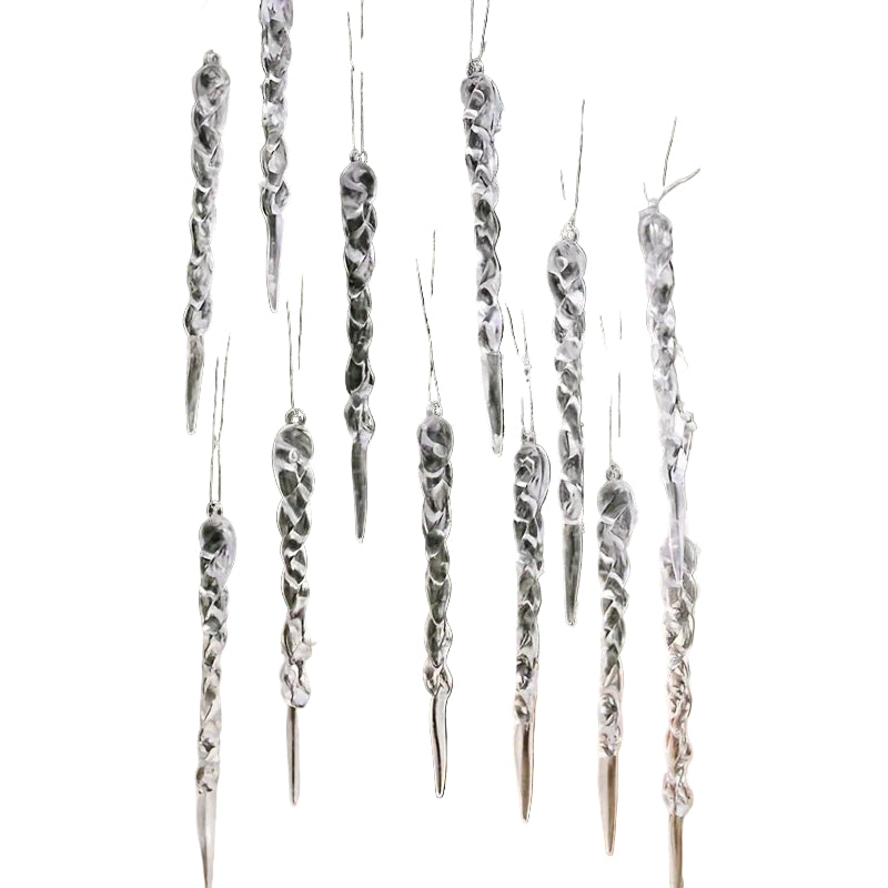 Luksusowe Kryształowe Ozdoby Choinkowe – Zestaw 24 lub 36 Sztuk do Dekoracji Świątecznych i Ozdób do Pokoju 4