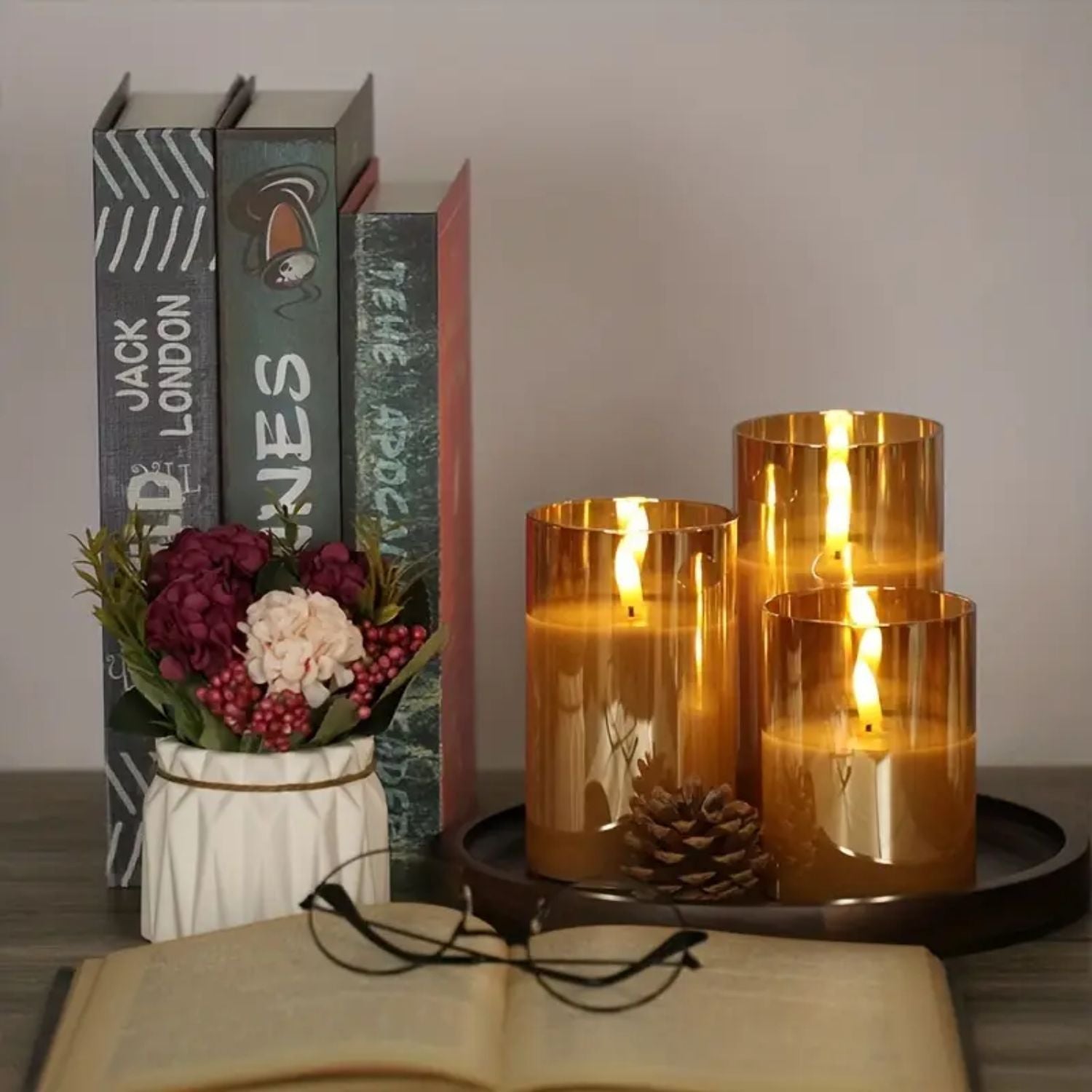 Lumy Bezpłomieniowe Świece LED – Stylowe Oświetlenie Bezpieczeństwa i Nastroju 6