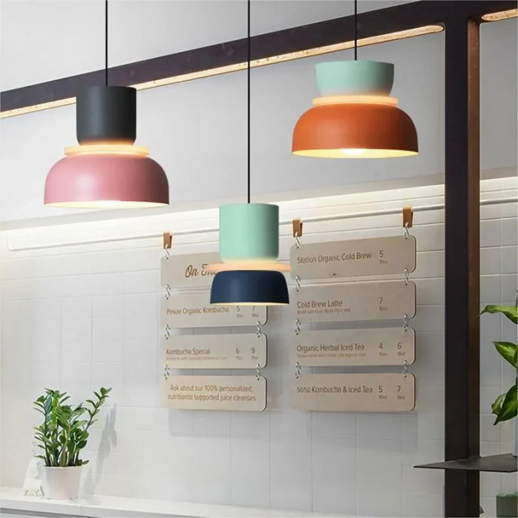 Lampa wisząca – widok od dołu