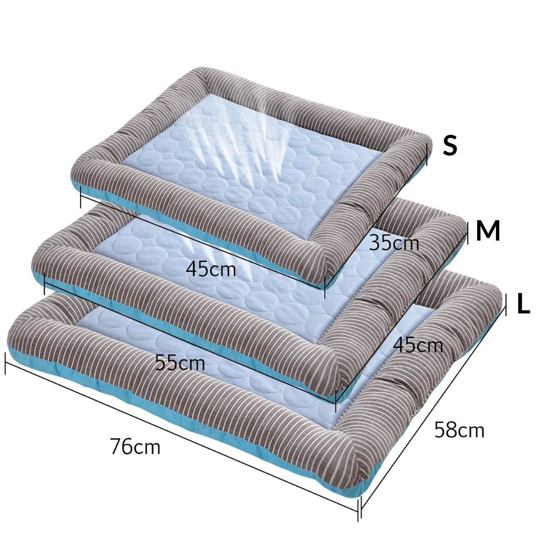 Mata Chłodząca dla Psa i Kota, Samoczynne Chłodzenie, Wsparcie dla Stawów, Łatwa w Czyszczeniu, Różne Rozmiary i Kolory 3