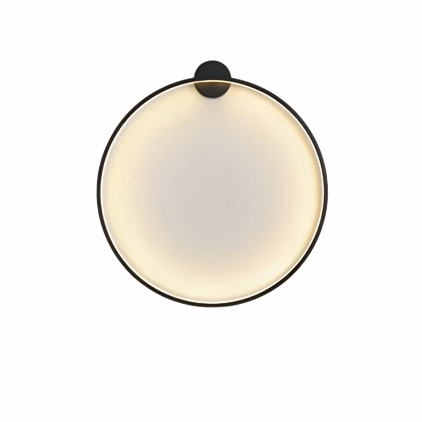 Minimalistyczna Lampa Ścienna LumiRing, Elegancki Kinkiet Okrągły z Delikatnym Oświetleniem do Wnętrz 7