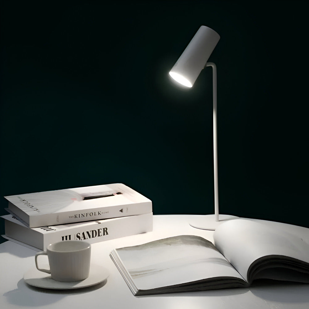 Minimalistyczna Lampka Biurkowa LED z Regulowanym Światłem – Elegancka Lampa na Biurko w Stylu Nowoczesnym 1