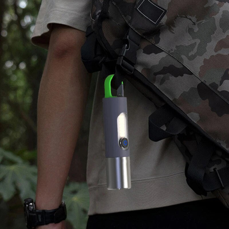 Mocna Latarka LED Akumulatorowa z Funkcją Zoom, Wodoodporna, 80000 Lumenów – Idealna do Warsztatu i Użytku na Zewnątrz 6