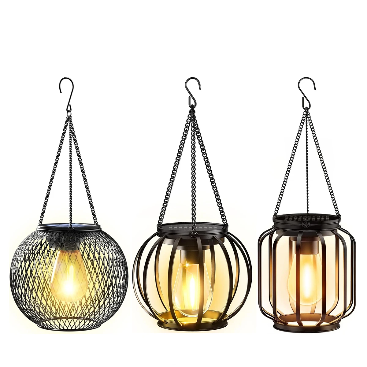 Nowoczesna Lampa Ogrodowa Solar LED z Czujnikiem Ruchu – Ciepłe Światło, Wodoodporna, Dekoracyjny Design 7