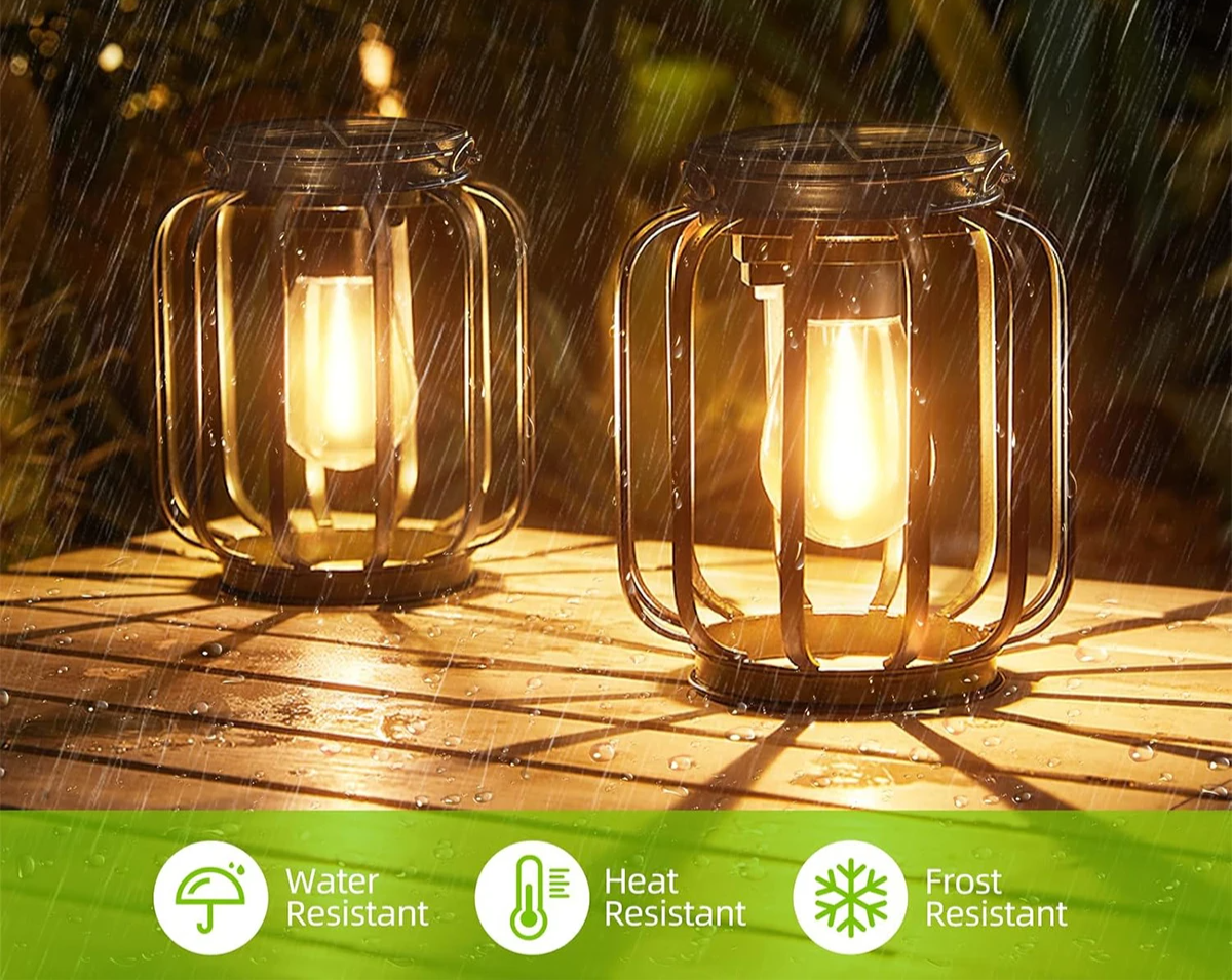 Nowoczesna Lampa Ogrodowa Solar LED z Czujnikiem Ruchu – Ciepłe Światło, Wodoodporna, Dekoracyjny Design 8