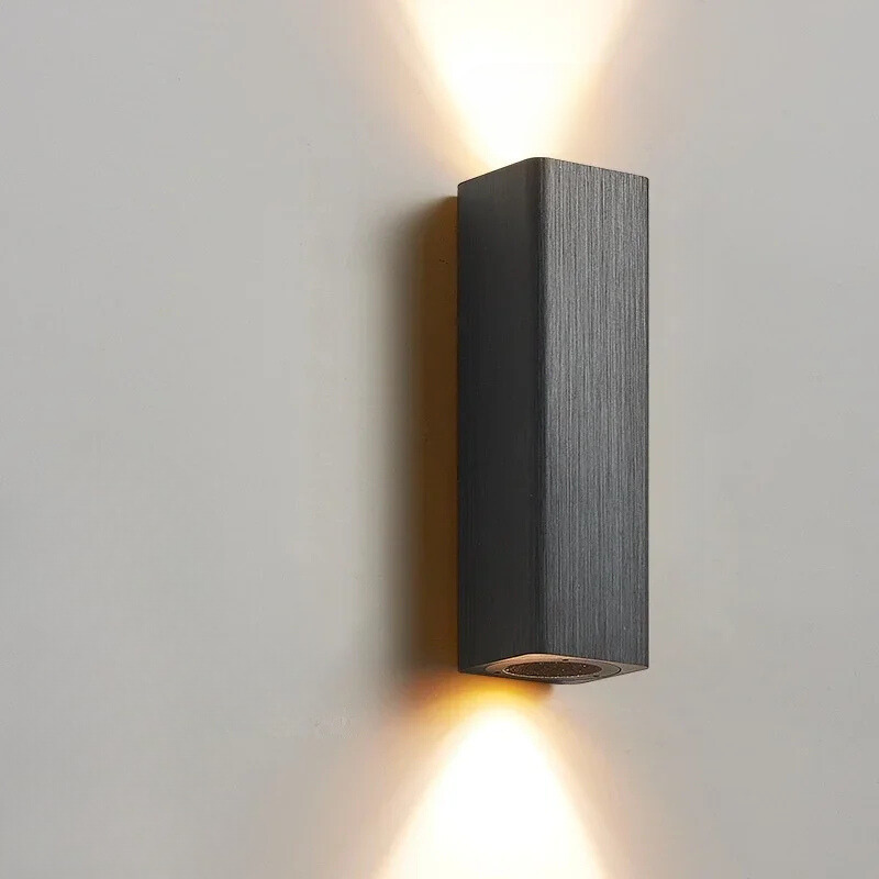 Nowoczesna Lampa Ścienna LED Kinkiet Do Sypialni i Korytarza – Eleganckie Oświetlenie z Aluminium i Akrylu, Ciepłe i Chłodne Światło 13