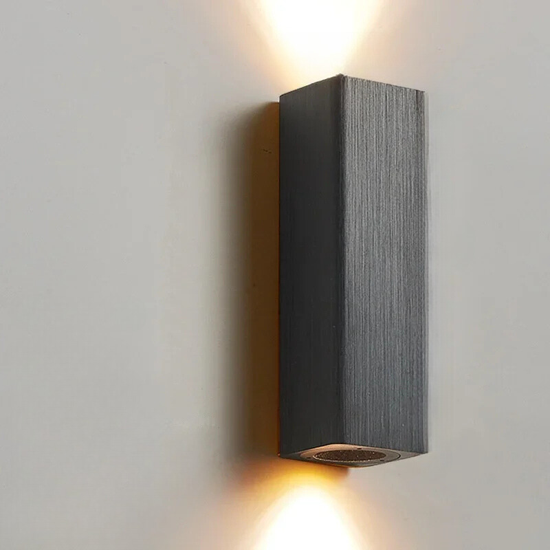 Nowoczesna Lampa Ścienna LED Kinkiet Do Sypialni i Korytarza – Eleganckie Oświetlenie z Aluminium i Akrylu, Ciepłe i Chłodne Światło 14