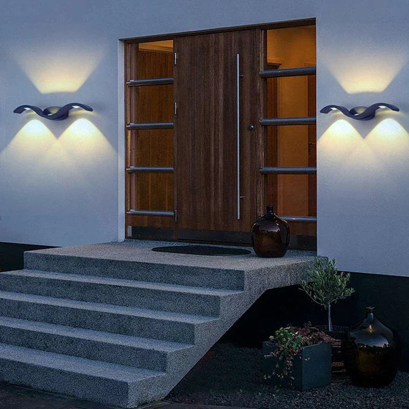 Nowoczesna Lampa Ścienna LED Luminova, Kinkiet Ścienny do Salonów i Sypialni, Energooszczędna, Ciepłe Światło 3