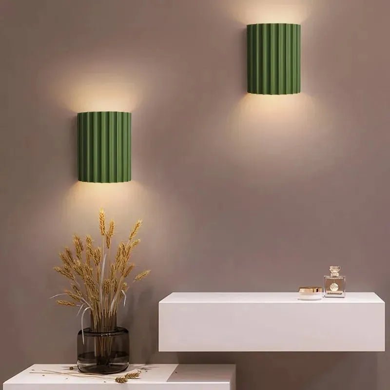 Nowoczesna Lampa Ścienna Macaron LED – Kinkiet Ścienny z Ruchomą Lampą do Wnętrz 5-10 m² 5