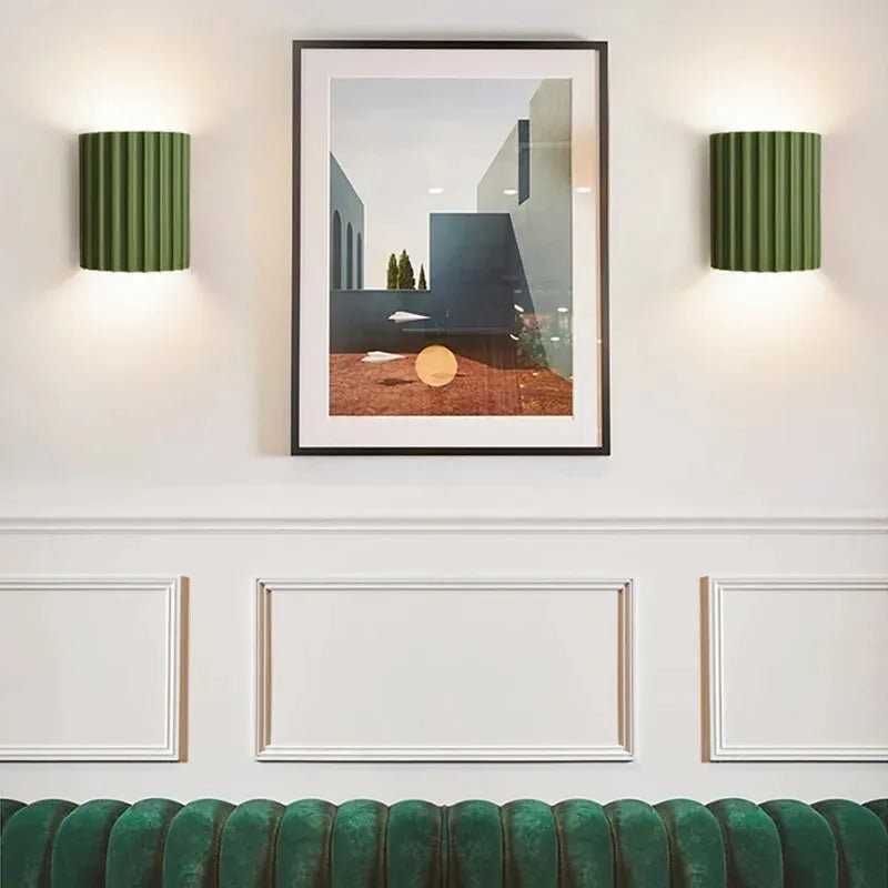 Nowoczesna Lampa Ścienna Macaron LED – Kinkiet Ścienny z Ruchomą Lampą do Wnętrz 5-10 m² 8