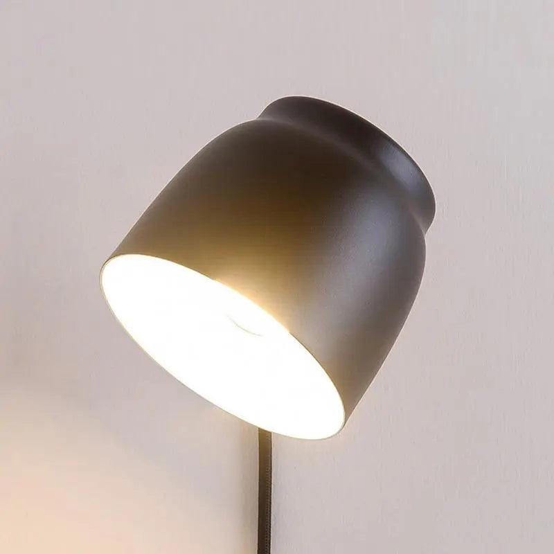 Nowoczesna Lampa Ścienna Oona w Trzech Kolorach - Kinkiet Ścienny z Możliwością Podłączenia do Gniazdka 5