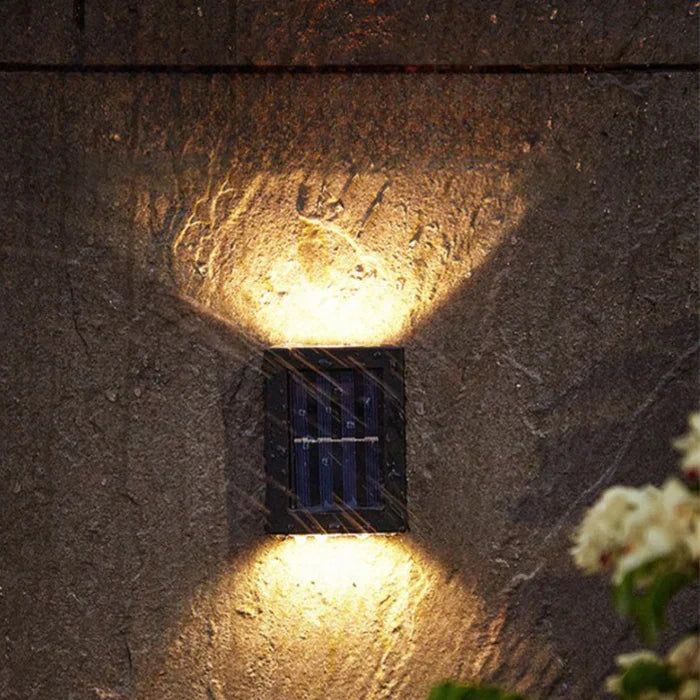Nowoczesna Lampa Solar LED do Ogrodu, Wodoodporna, Bezprzewodowa, Ekologiczne Oświetlenie Na Ścianę 3