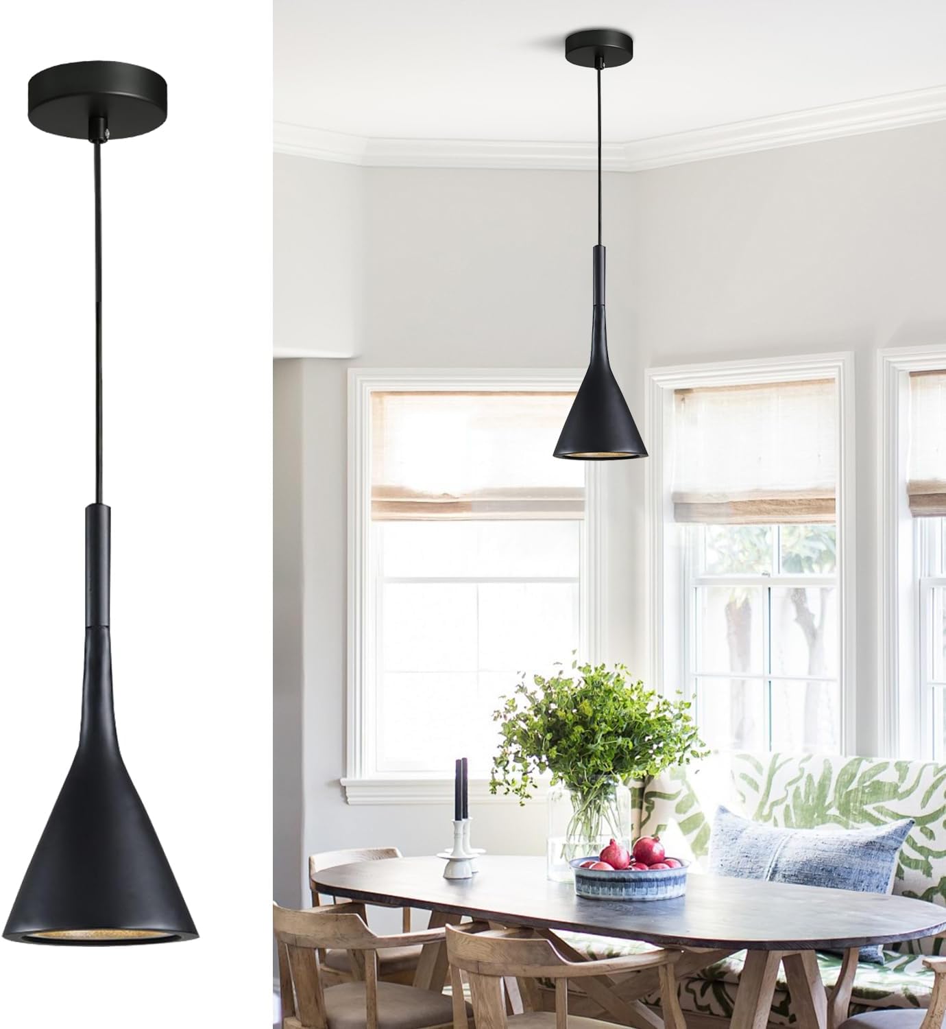 Nowoczesna Lampa Sufitowa LED z Minimalistycznym Designem do Salonów i Wnętrz - Efektywne Oświetlenie, Wysoka Jakość 3