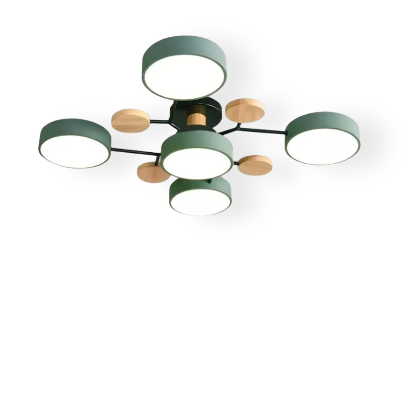 Nowoczesna Lampa Sufitowa LED z Regulacją Koloru – Elegancka Lampa do Salonu i Sypialni, Oświetlenie 800 Lumenów 13