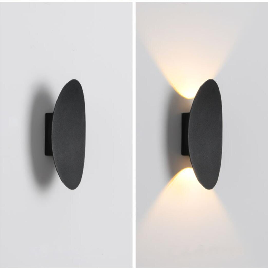 Nowoczesna Lampa Zewnętrzna z Aluminium – Owalna i Prostokątna, Odporna na Warunki Atmosferyczne, Idealna Nad Drzwi i na Dom 4