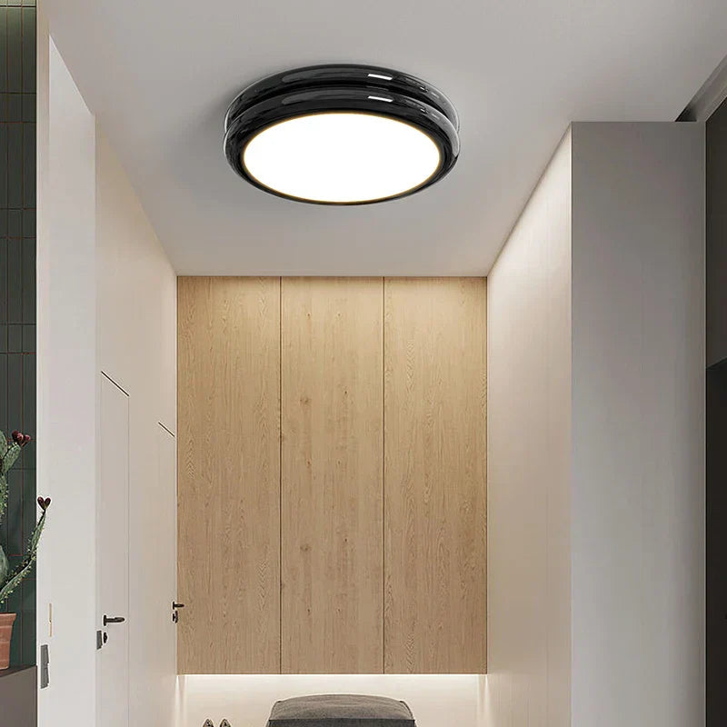 Nowoczesna Okrągła Lampa Sufitowa LED do Salonu – Minimalistyczny Design, Jasne Światło, Uniwersalne Zastosowanie 1