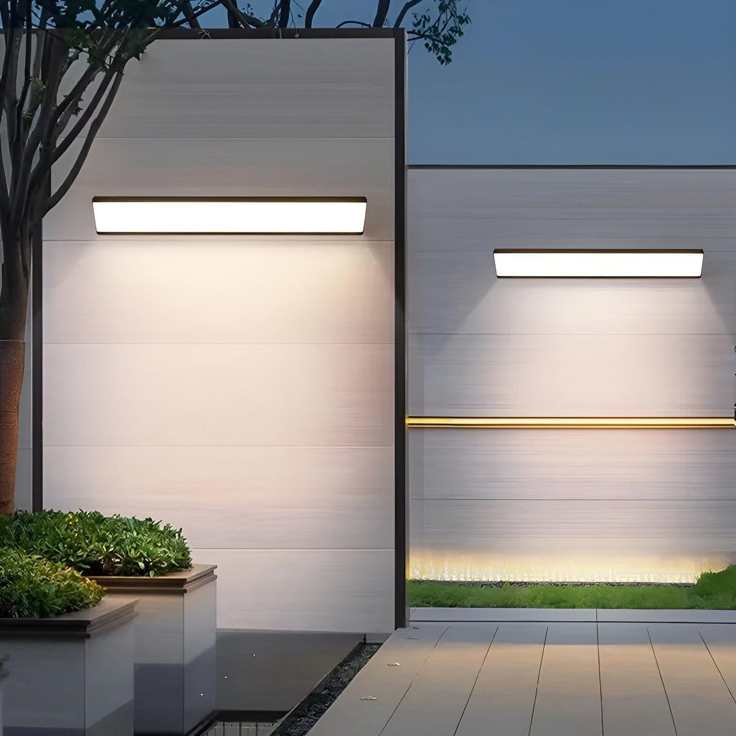 Nowoczesna Wodoodporna Lampa Ogrodowa LED do Ogród i Taras – Stylowa Wandleuchte z Aluminium 5