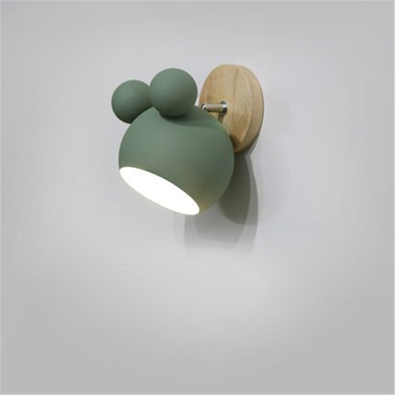 Nowoczesny Kinkiet Ścienny LED do Pokoju Dziecięcego z Żelaza – Lampa na Ścianę, Łatwy Montaż, Oświetlenie 3-5 m² 6