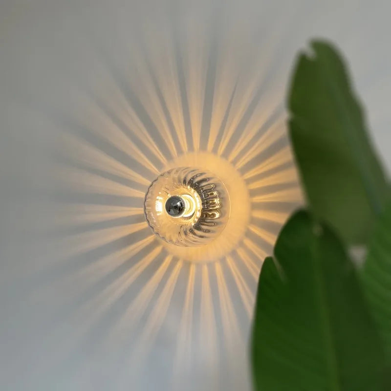 Nowoczesny Kinkiet Ścienny w Stylu Bauhaus z Metalu i Szkła – Lampa na Ścianę do Salonu i Korytarza 7