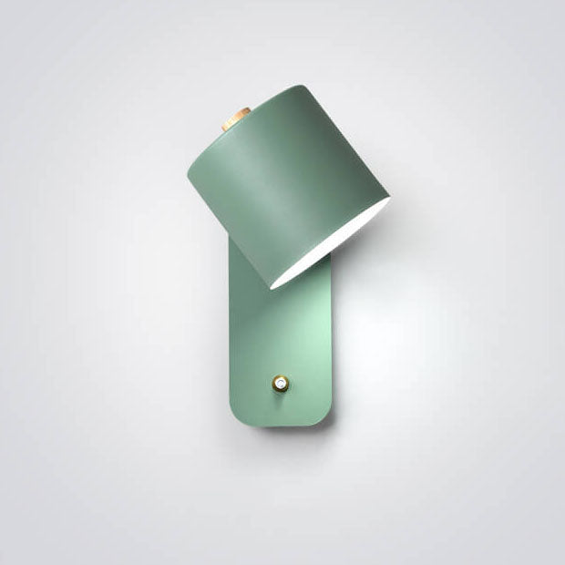 Nowoczesny Kinkiet Ścienny z Obrotową Głowicą - Lampa na Ścianę do Salonu i Sypialni, Wielokolorowa 10