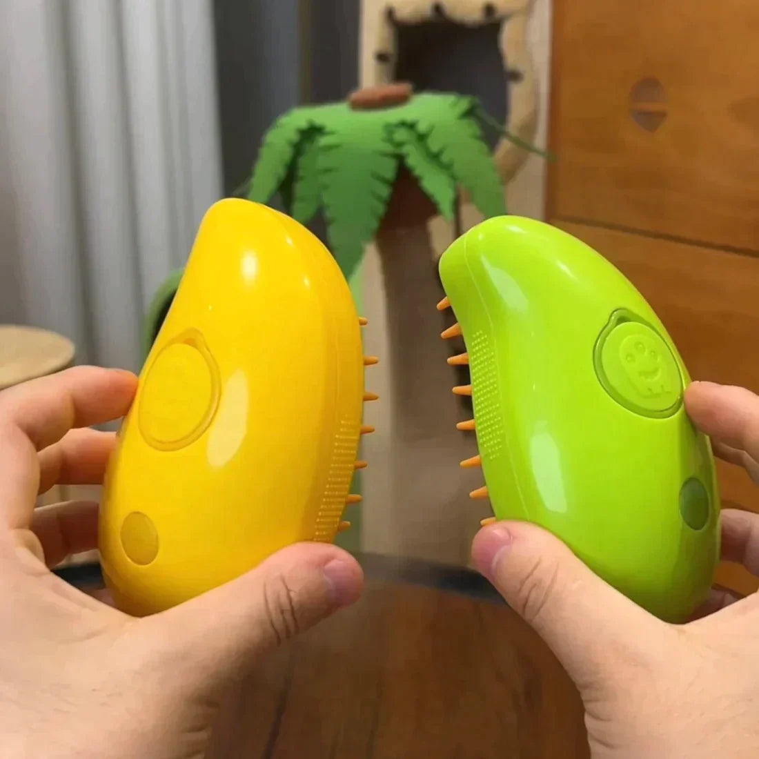 Parowa Szczotka do Pielęgnacji Zwierząt – Ergonomiczny Design z Technologią Delikatnej Pielęgnacji w Nowoczesnym Kolorze 6