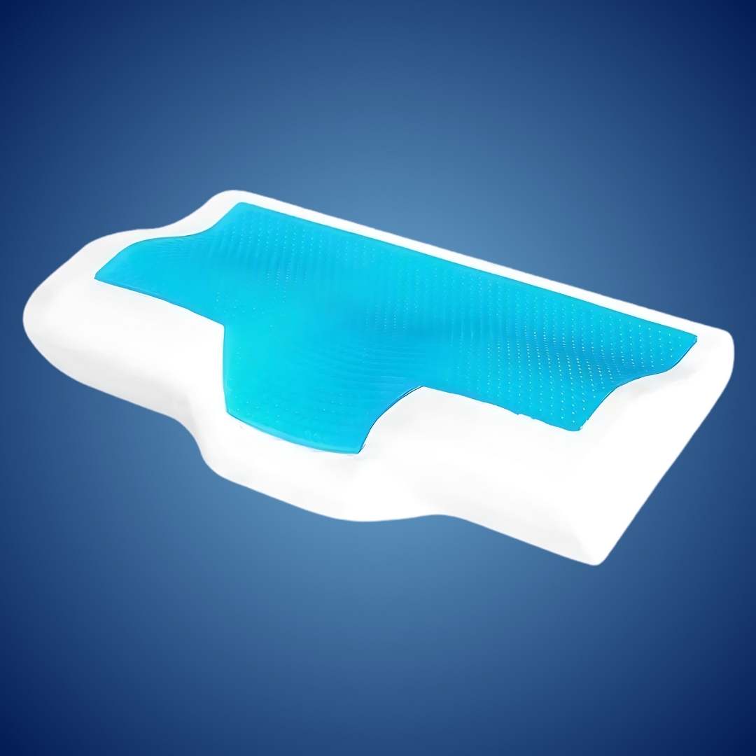 Poduszka Ortopedyczna do Spania z Memory Foam – Ergonomiczna Poduszka na Bok, Wsparcie dla Szyi, Redukcja Bólu, Standardowy Rozmiar 2