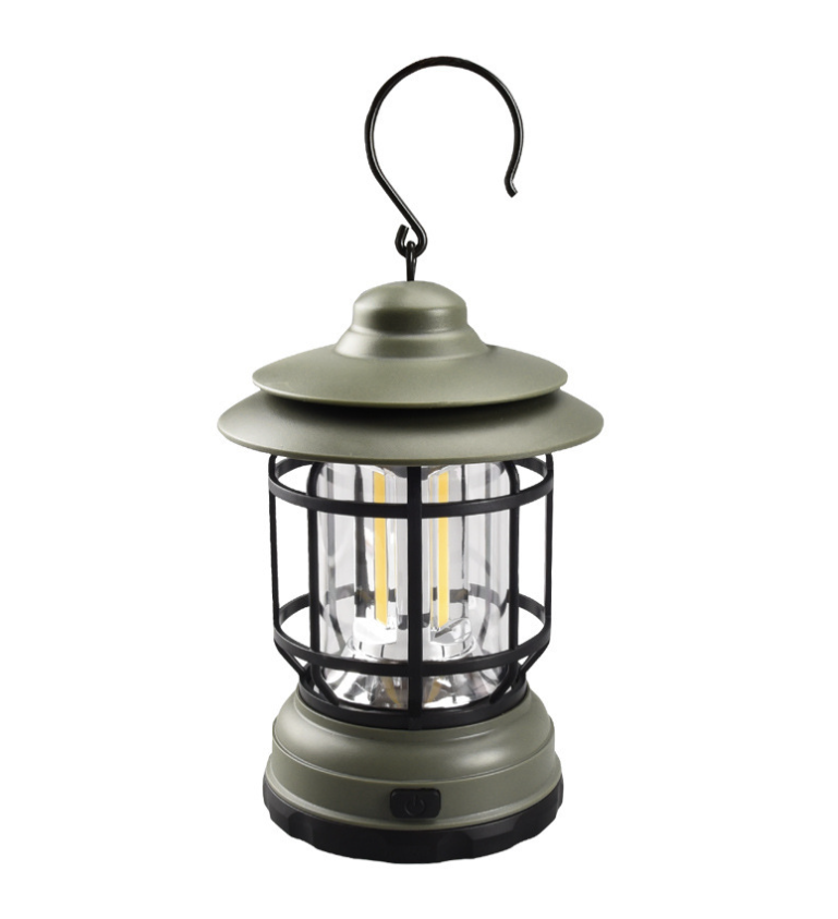 Przenośna Lampa Campingowa z Regulacją Jasności, Ergonomiczny Uchwytem, Wodoodporna LED – Idealna na Biwaki i Wędrówki 4