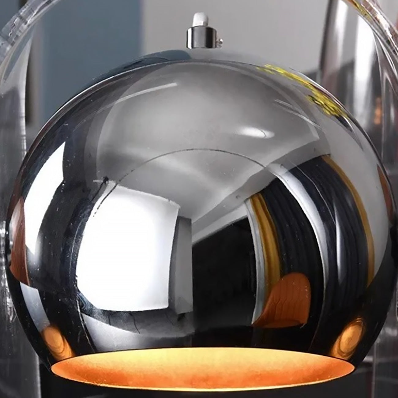 Przezroczysta Lampka Stołowa z Regulacją Jasności - Elegancki Podgrzewacz do Świec, Nowoczesny Design, Idealna do Przytulnych Wnętrz 5
