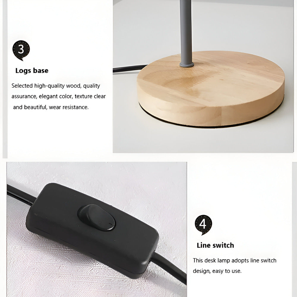 Regulowana Lampa LED w Stylu Skandynawskim, Elegancka Lampa Sufitowa do Salonów i Biur, Ciepła i Zimna Biel, Wymiary 40cm x 15cm 5