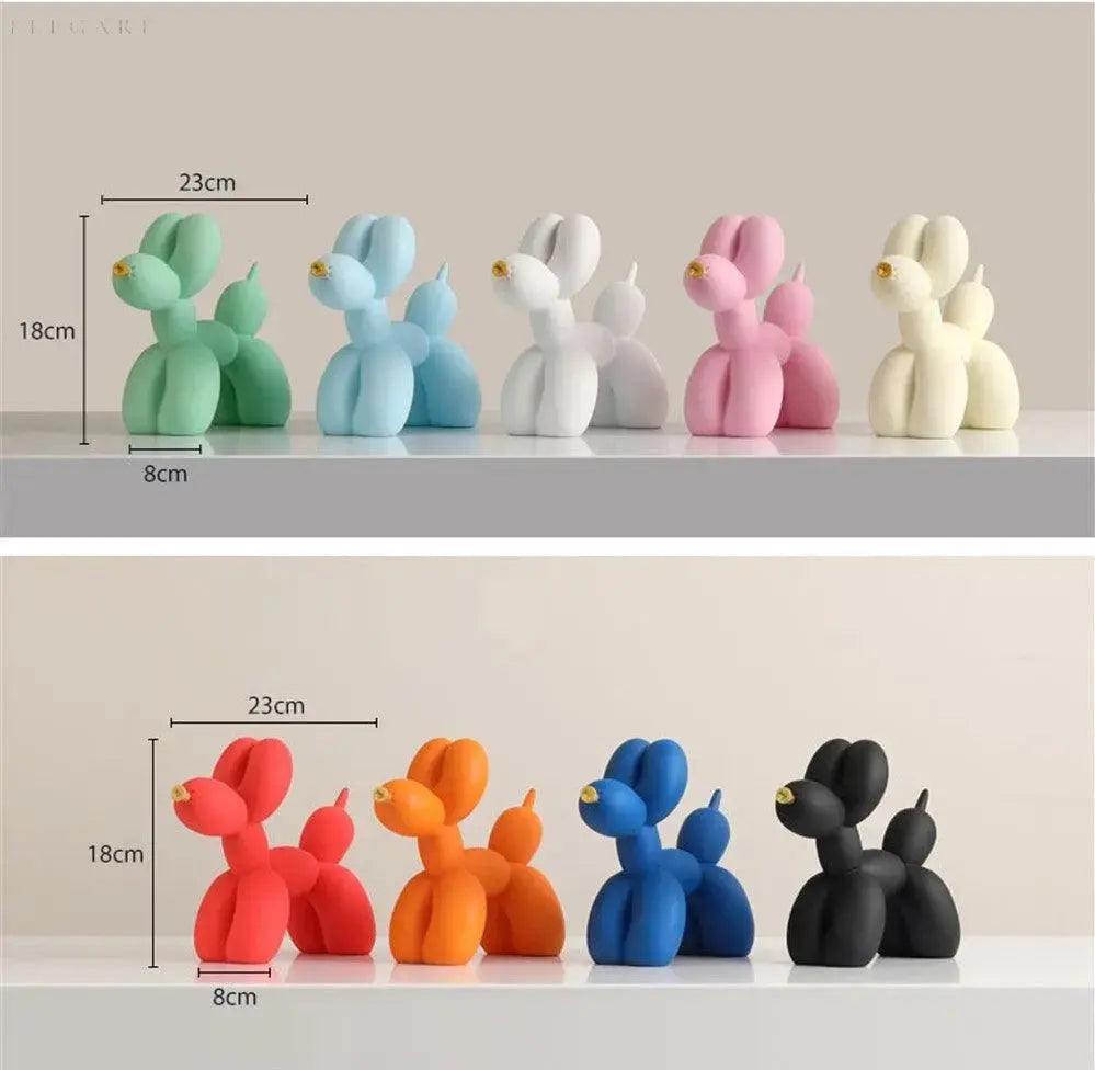 Rzeźba Kumo – Elegancka Inflatable Statua w Różnorodnych Kolorach, Wysokiej Jakości Żywica Epoksydowa, 23 cm x 9 cm x 18 cm 3