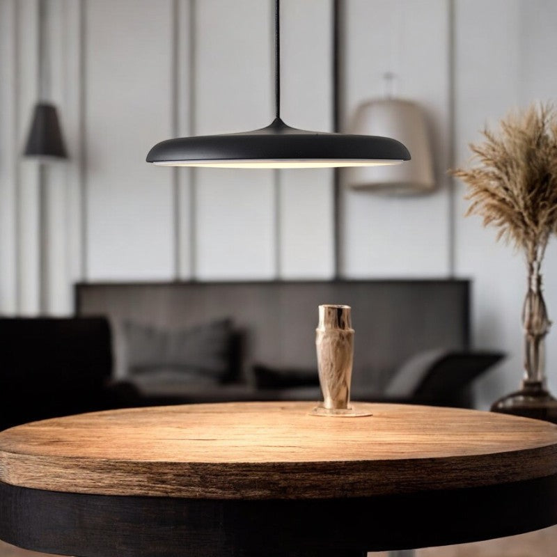 Skandynawska Lampa Wisząca LED do Salonu – Minimalistyczna Lampa Nad Stół z Energooszczędnym Oświetleniem 6