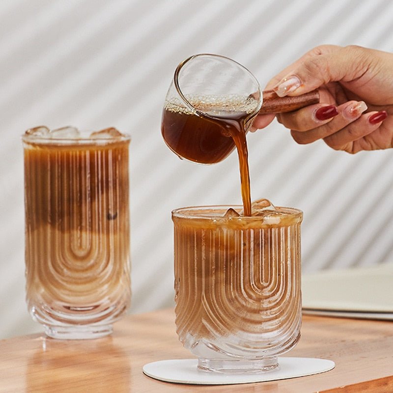 Szklanka do Kawy American Ice Latte – Elegancka Szklanka Kawaii do Zimnych Napojów, Idealna na Szklanki do Latte 3