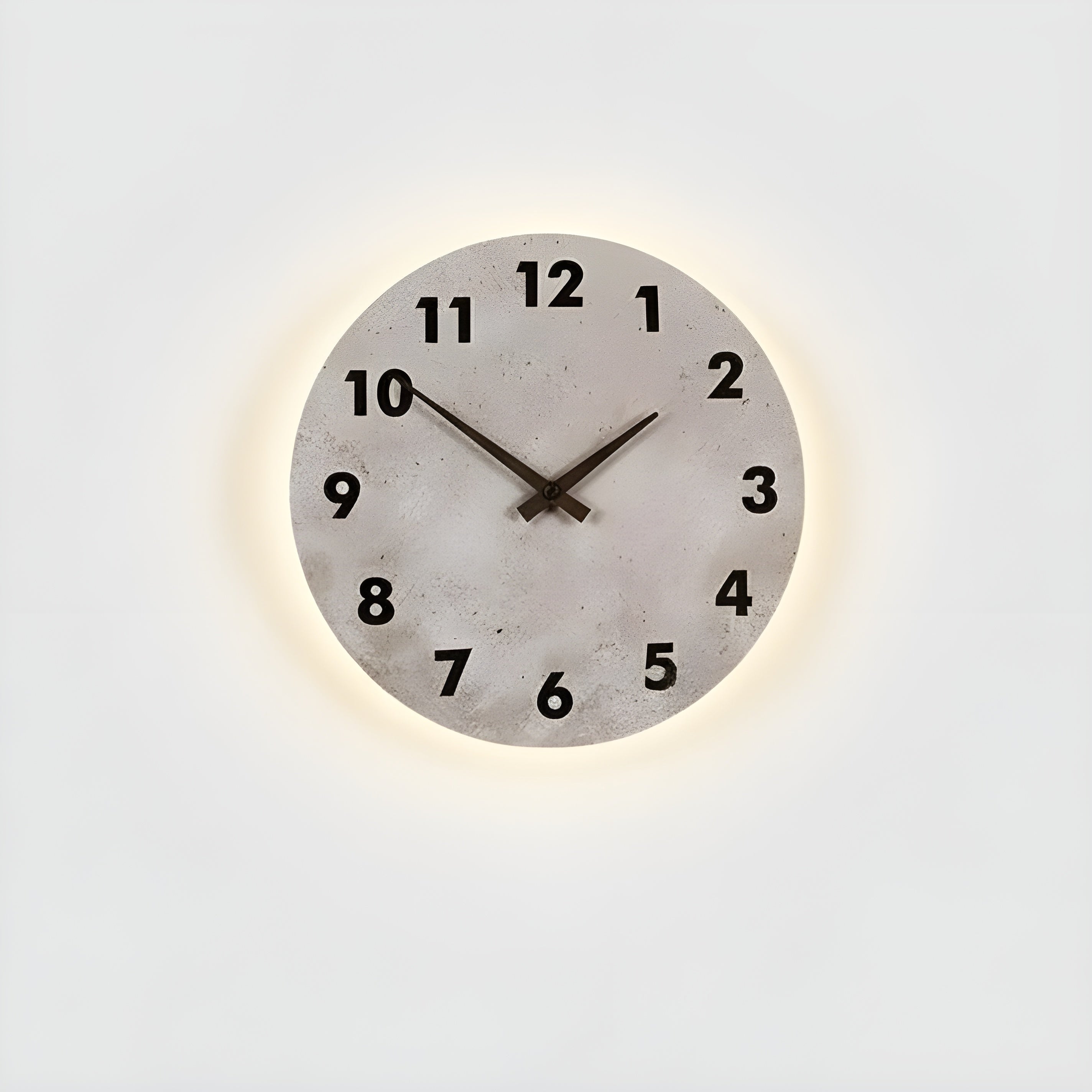 Zegar Ścienny CHRONOS z Wyświetlaczem LED i Czujnikiem Temperatury – Klasyczny Zegar na Ścianę do Salonu