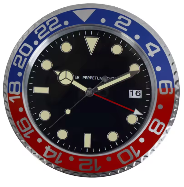 Zegar Ścienny Sunburst z Cichym Mechanizmem Kwarcowym – Elegancki Zegar na Ścianę do Salonu, Sypialni i Biura 4