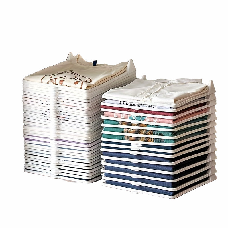 Zestaw 20 Składanych Trayów do Organizacji Ubrań – Wysokiej Jakości PP, Idealne do Szaf i Szuflad 2