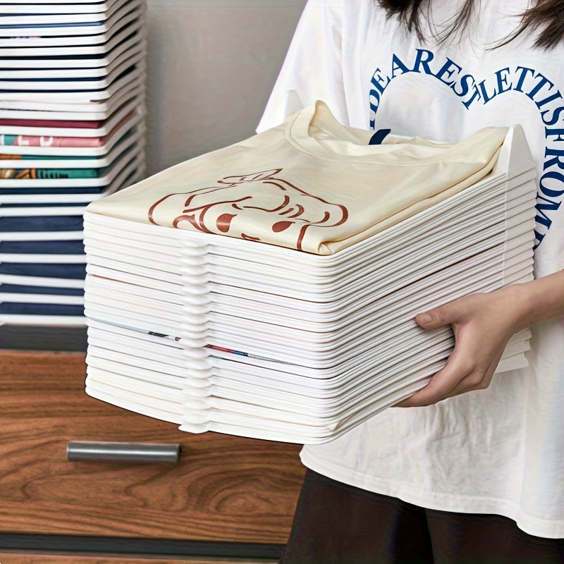 Zestaw 20 Składanych Trayów do Organizacji Ubrań – Wysokiej Jakości PP, Idealne do Szaf i Szuflad 3