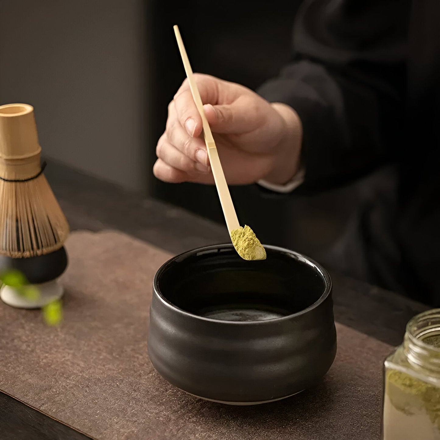 Zestaw do herbaty matcha – Ceramika, akcesoria do parzenia herbaty, idealny na prezent dla miłośników herbaty 7
