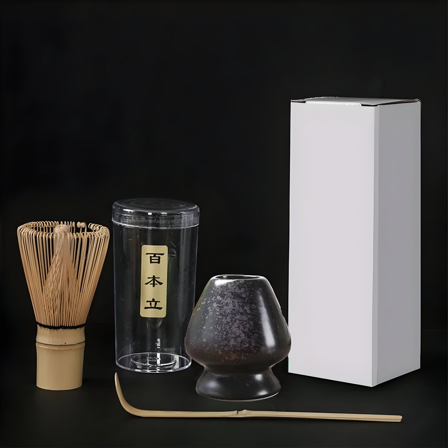 Zestaw do matchy – Ceramiczny zestaw do parzenia herbaty, idealny do tradycyjnej ceremonii herbacianej w domu 8