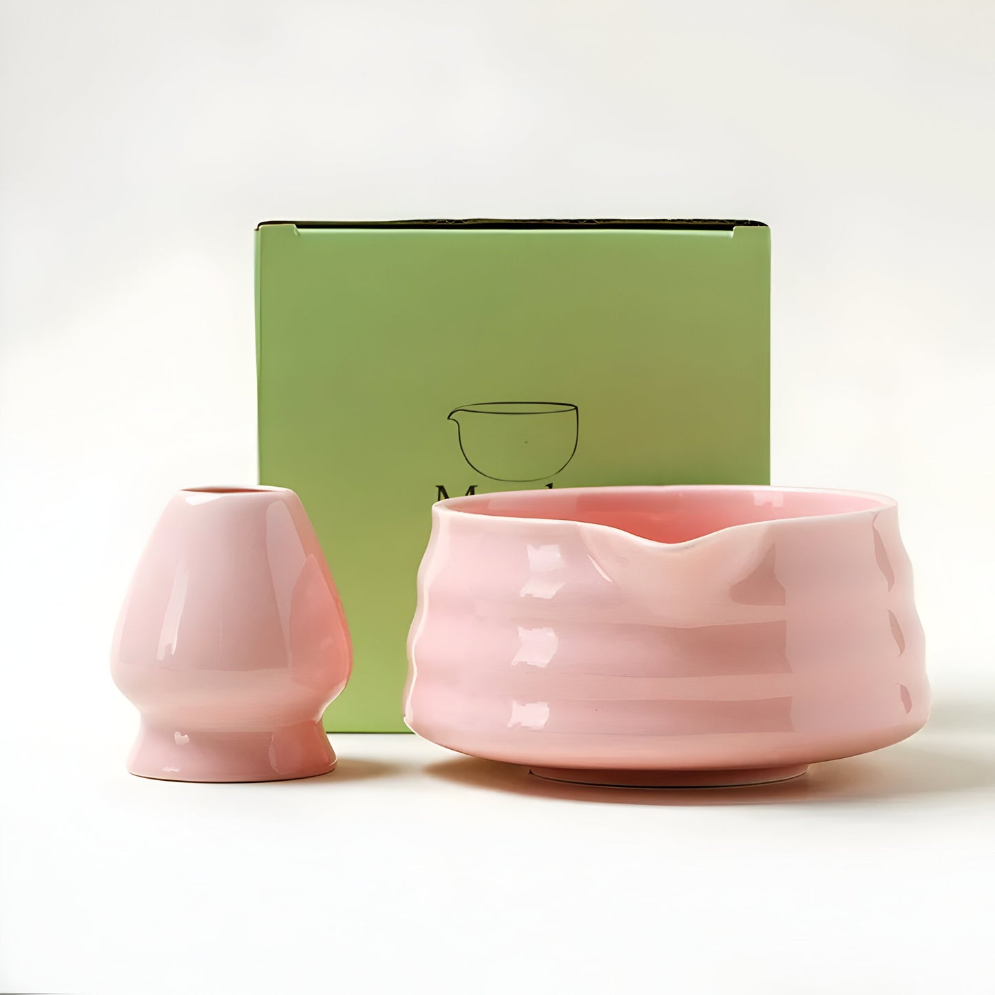 Zestaw do matchy z ceramiki – Tradycyjny zestaw do parzenia matchy z czarką, idealny do relaksu w domu 8