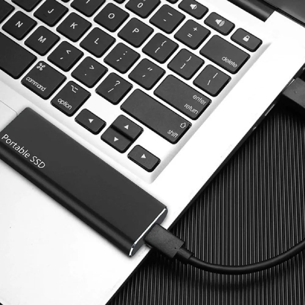Zewnętrzny Dysk SSD 4TB USB 3.1 Type-C – Szybki Transfer Danych, Kompaktowy i Elegancki 3