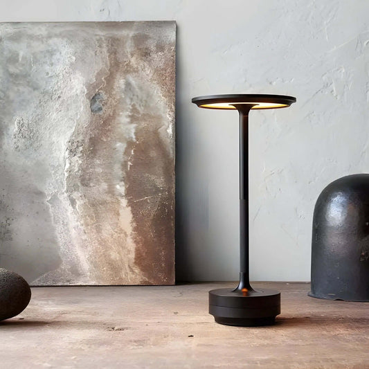 Bezprzewodowa Lampa Nocna LED z Dotykowym Ściemniaczem – Elegancka Lampka Nocna Wodoodporna do Sypialni i Salonu 2