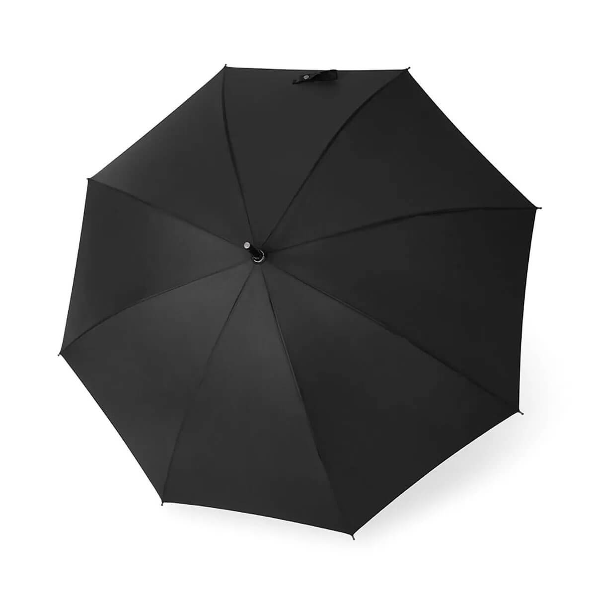 Duży parasol khaki – ochrona przed deszczem i wiatrem