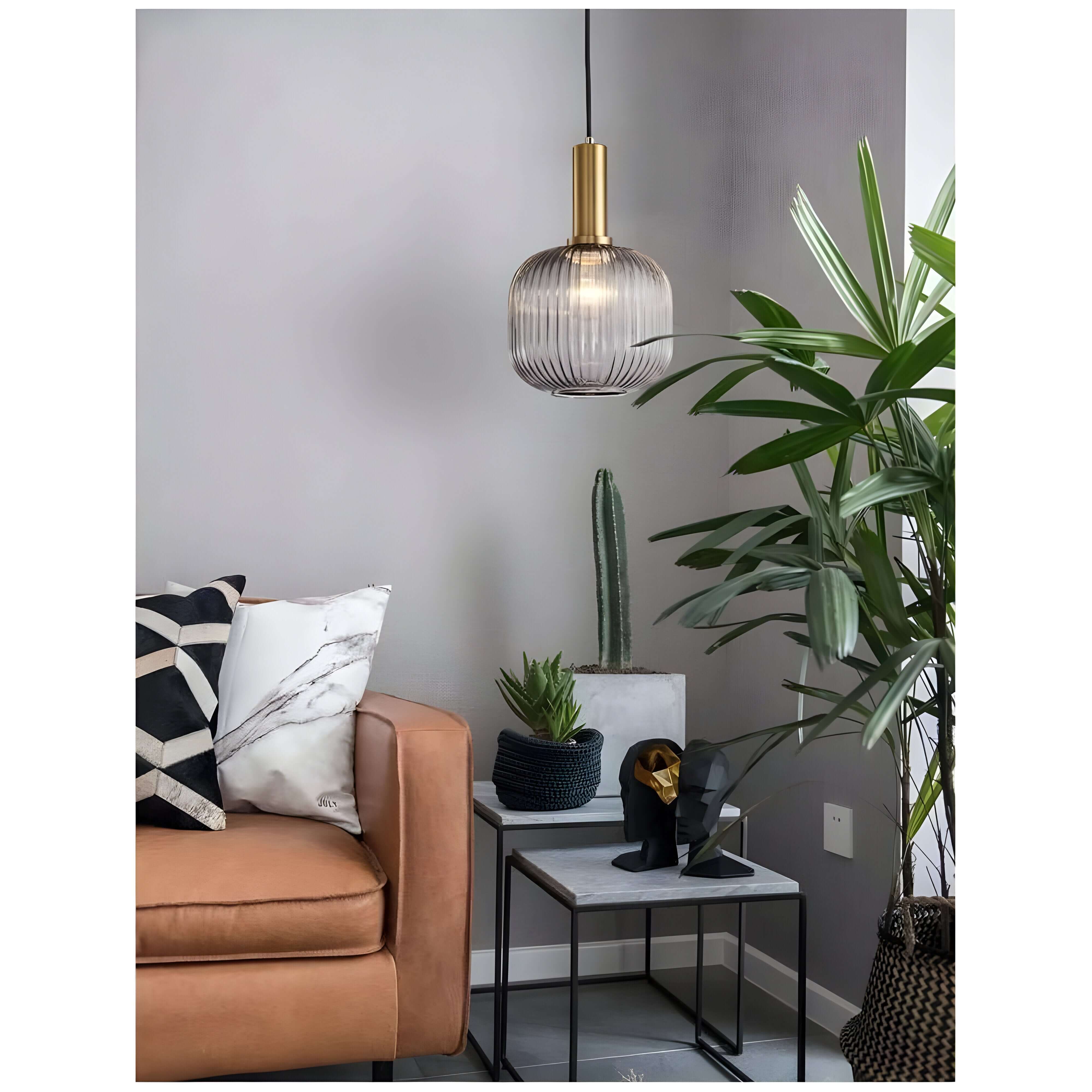 Kolorowa Szklana Lampa Sufitowa Vintage – Eleganckie Oświetlenie do Salonu, Jadalni i Sypialni, Energooszczędna E27